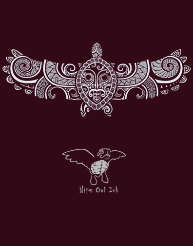 artwork front and back detail