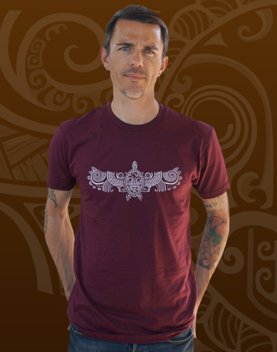 guys crew neck : heavy metal : front view
