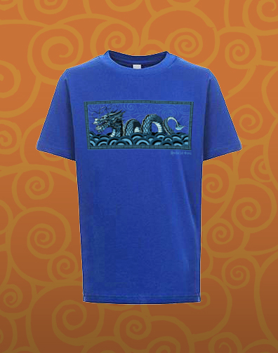 juniors scoop neck : turquoise : front view